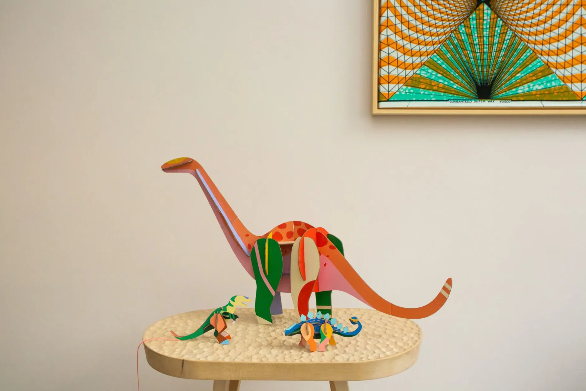Hängende Deko 'Leuchtender Dinosaurier'