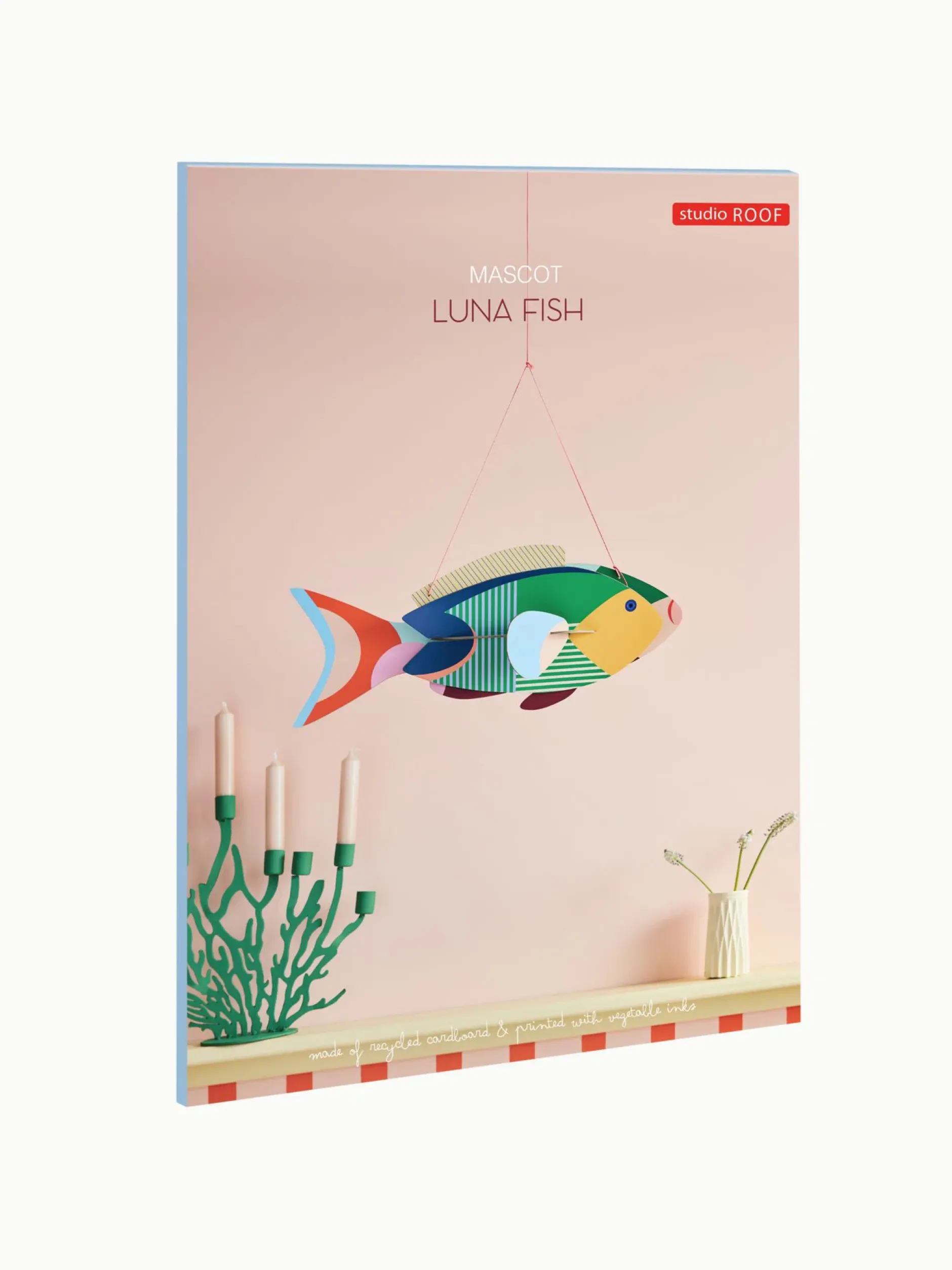 Hängende Deko 'Leuchtender Fisch'