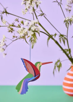 Hängende Deko 'Leuchtender Kolibri'