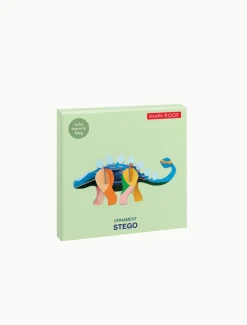 Hängende Deko 'Leuchtender Stegosaurus'