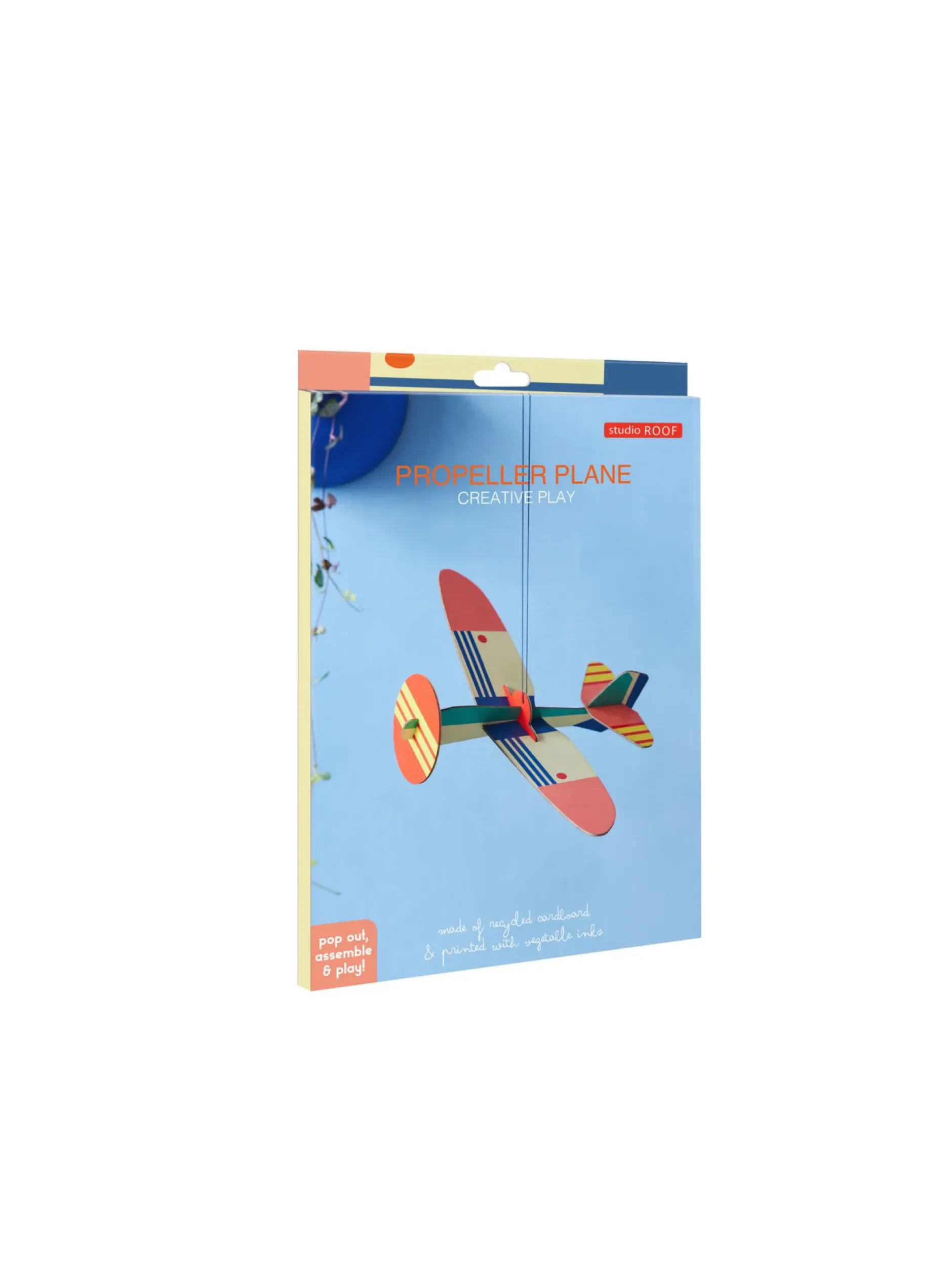Hängende Deko 'Leuchtendes Flugzeug'