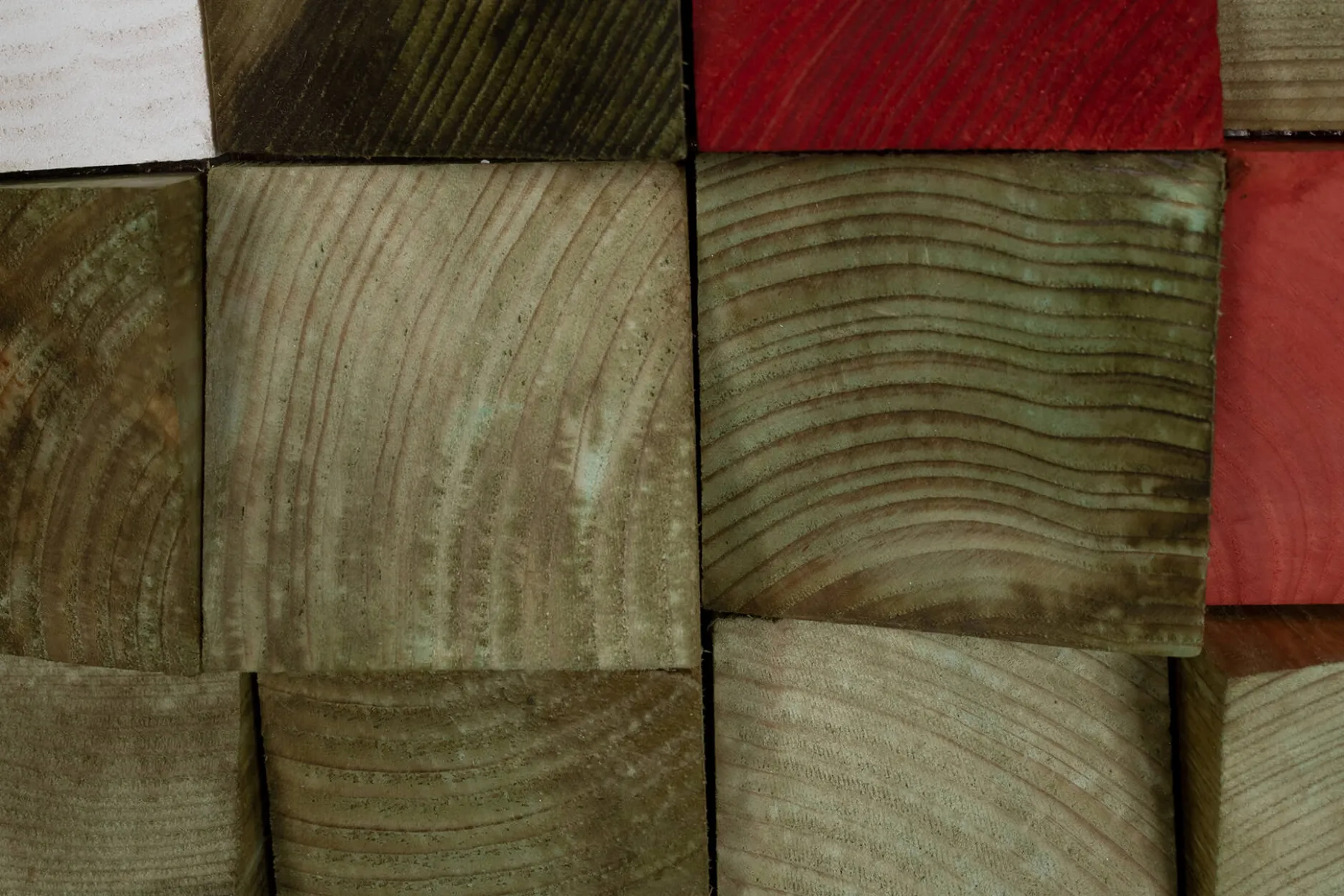Holzbild 3D 'Colours of Christmas' 102x55x6,5cm