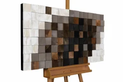 Holzbild 3D 'Colours of Elegance' 98x55x6,5cm