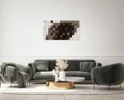 Holzbild 3D 'Colours of Elegance' 98x55x6,5cm