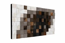 Holzbild 3D 'Colours of Elegance' 98x55x6,5cm