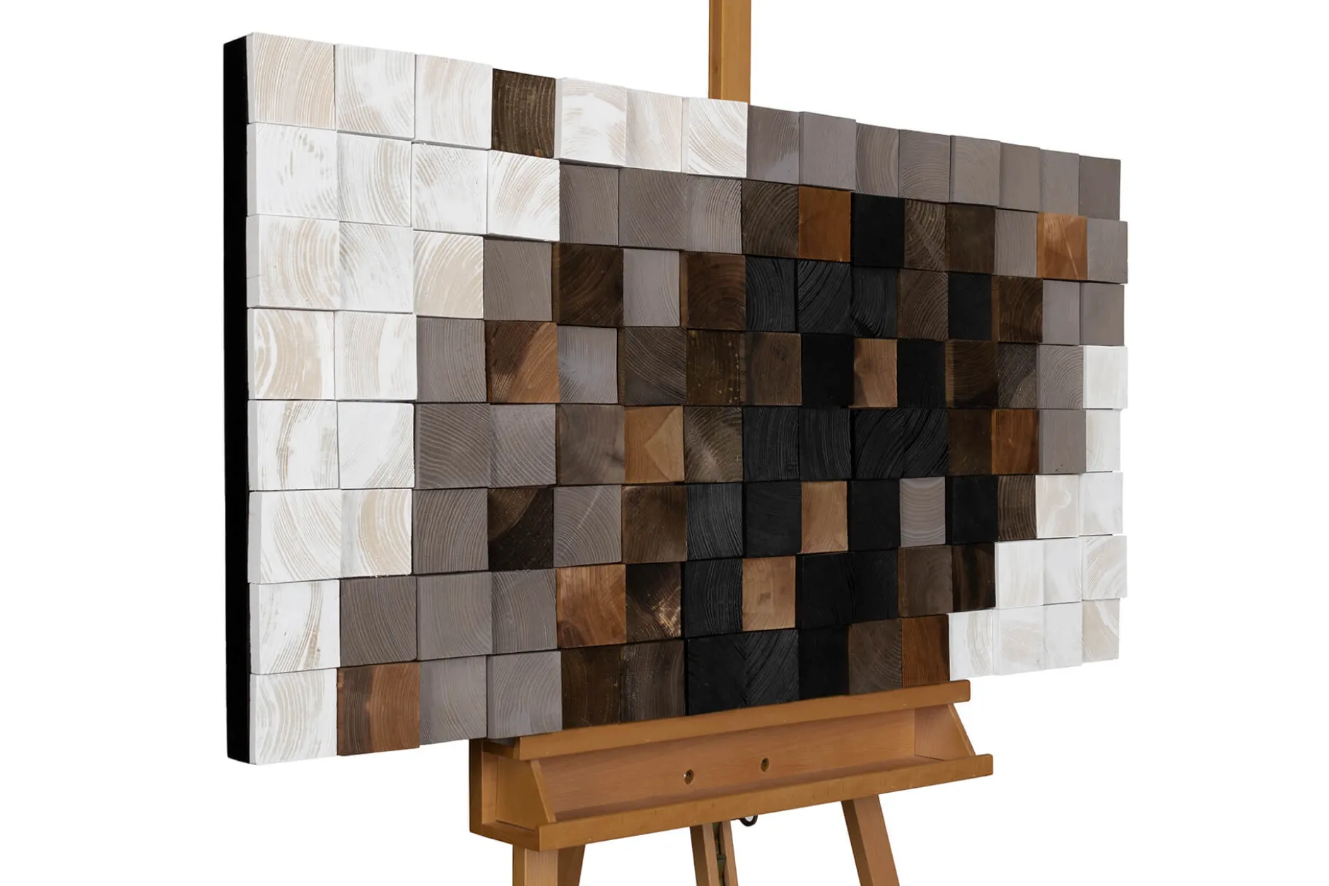 Holzbild 3D 'Colours of Elegance' 98x55x6,5cm