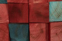 Holzbild 3D 'Colours of Magic' 102x55x6,5cm