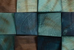 Holzbild 3D 'Horizon Colours' 98x55x6,5cm