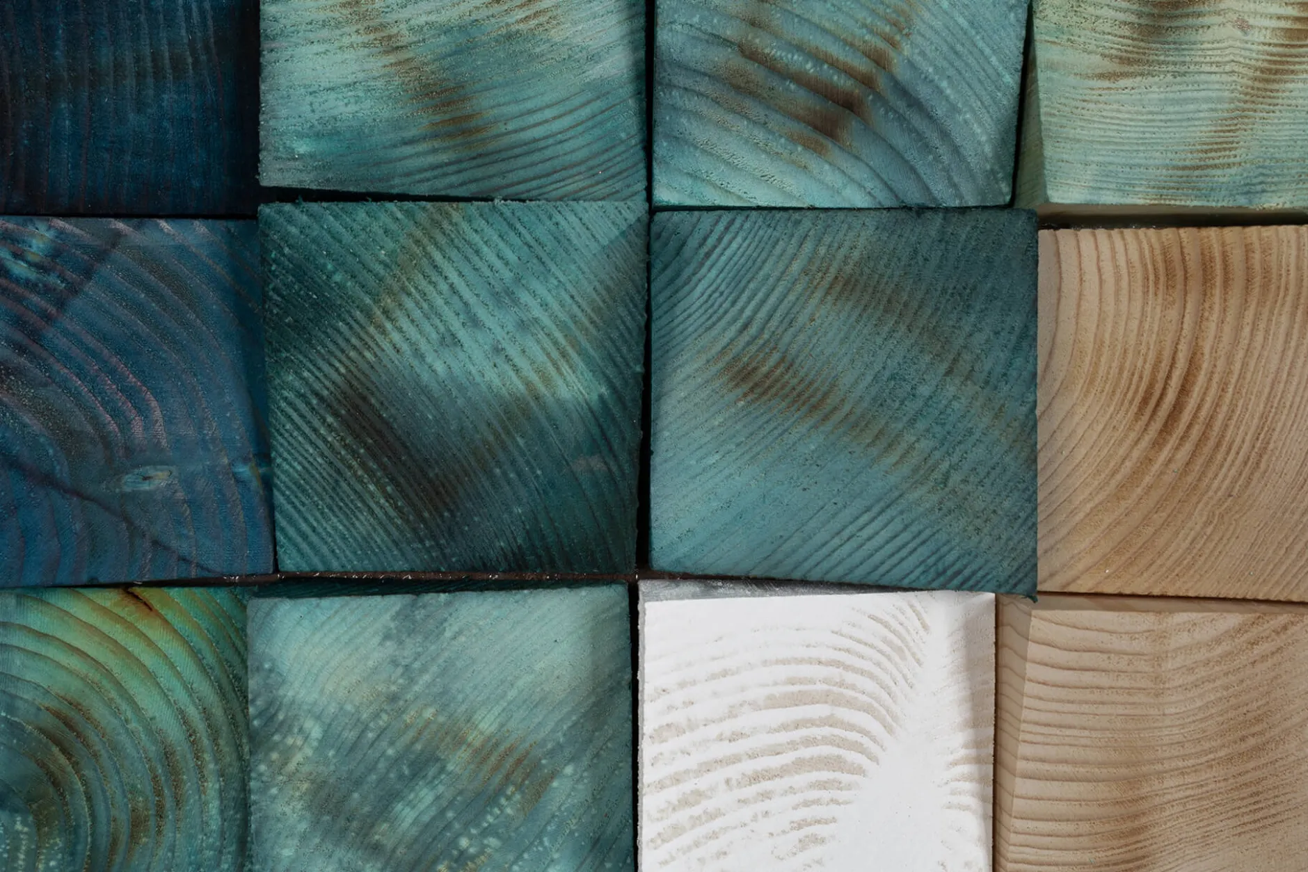 Holzbild 3D 'Horizon Colours' 98x55x6,5cm