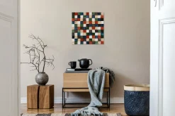 Holzbild 3D 'Mystic Pattern' 75x75x7,5cm
