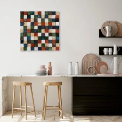 Holzbild 3D 'Mystic Pattern' 75x75x7,5cm