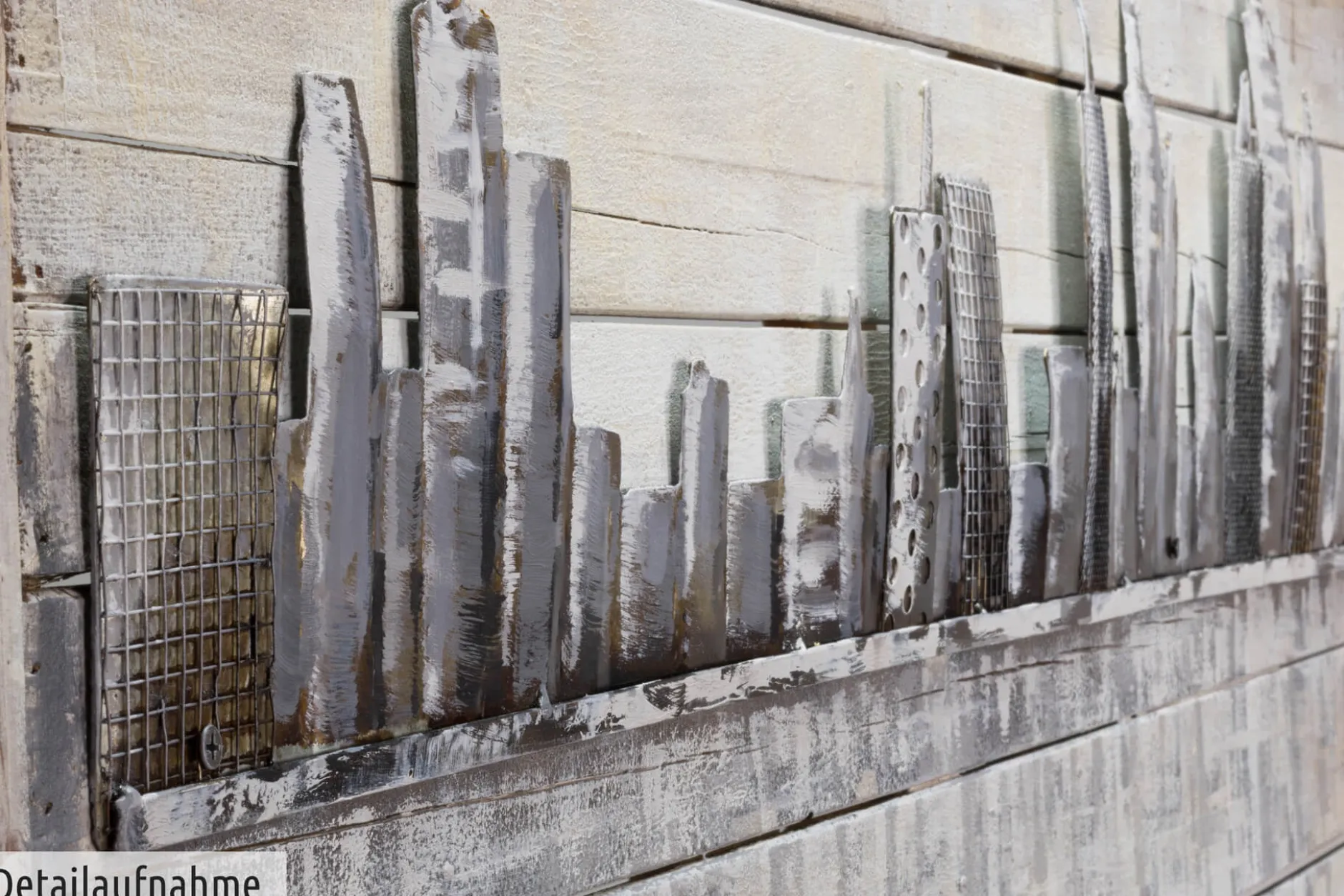 Holzbild 3D 'Next Stop: USA' 150x50x5cm