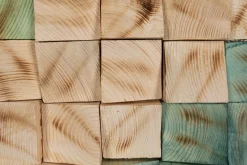Holzbild 3D 'Oceanic Colours' 98x55x6,5cm