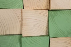 Holzbild 3D 'Spring Colours' 98x55x7,5cm