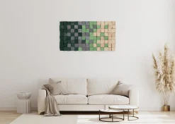 Holzbild 3D 'Spring Colours' 98x55x7,5cm
