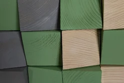 Holzbild 3D 'Spring Colours' 98x55x7,5cm