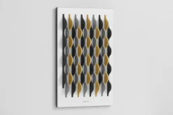 Holzbild 3D 'The Combination' 45x65x1,5cm