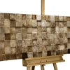 Holzbild 3D 'The Matrix' 144x44x6cm