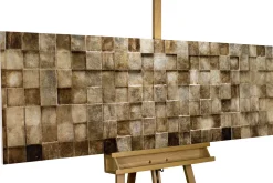 Holzbild 3D 'The Matrix' 144x44x6cm