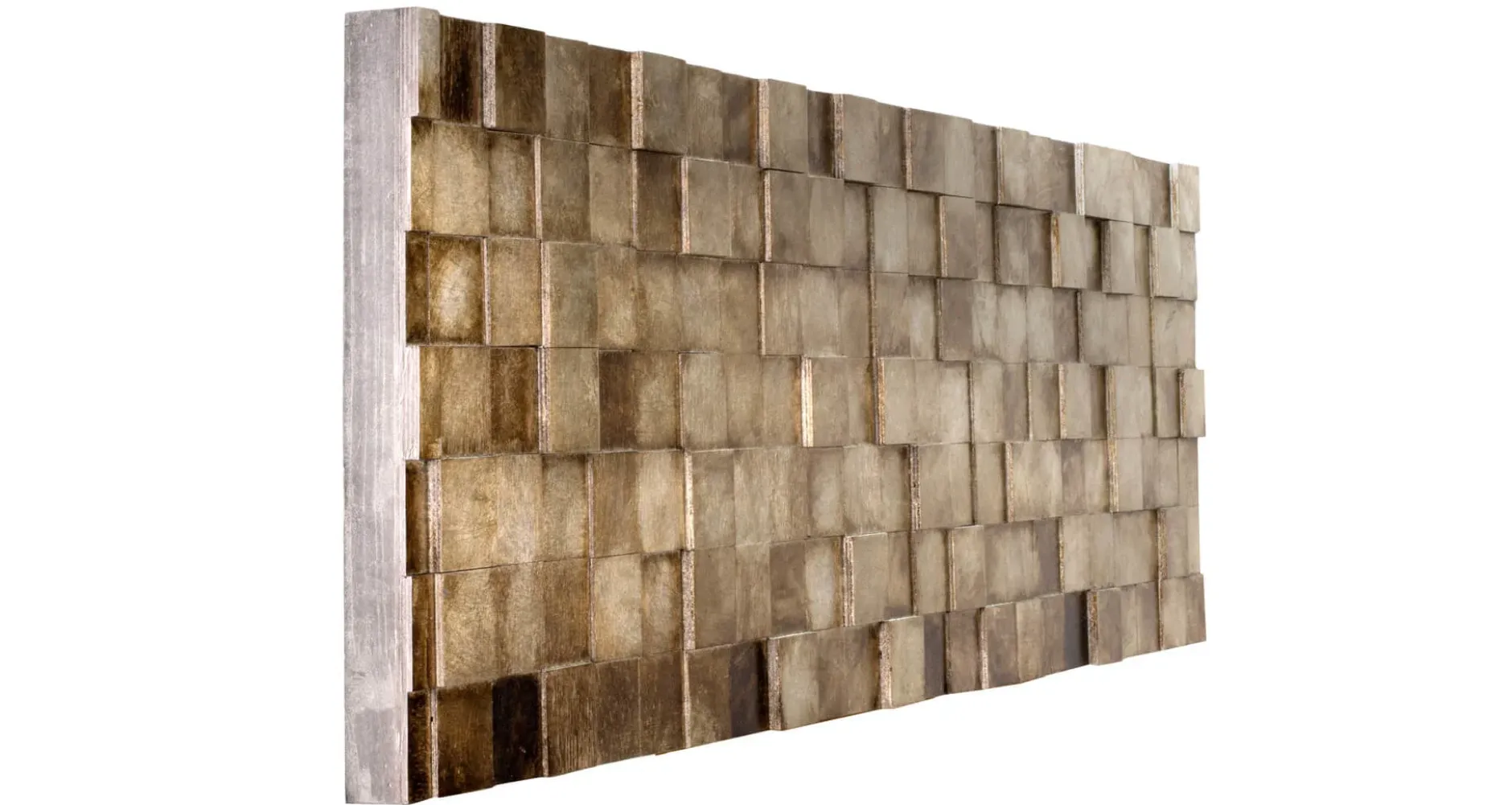 Holzbild 3D 'The Matrix' 144x44x6cm