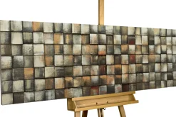 Holzbild 3D 'World beyond' 144x44x6cm