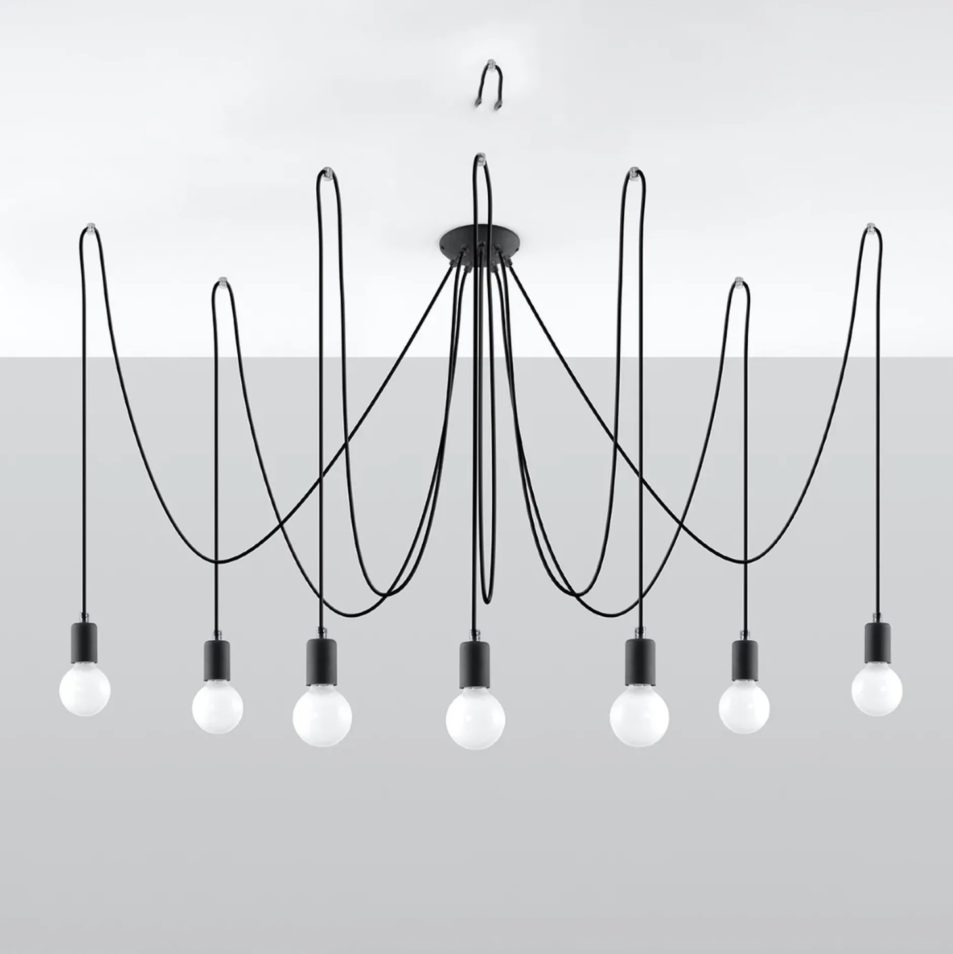 Kronleuchter „EDISON 7“