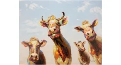 Kunstdruck 'Agathe und Freunde'