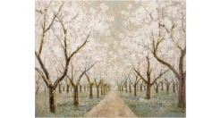 Kunstdruck 'Allee voller Blüten'