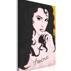 Kunstdruck auf Leinwand 'Amore Mio Vertical'