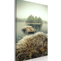 Kunstdruck auf Leinwand 'Autumn in the Wetlands Vertical'