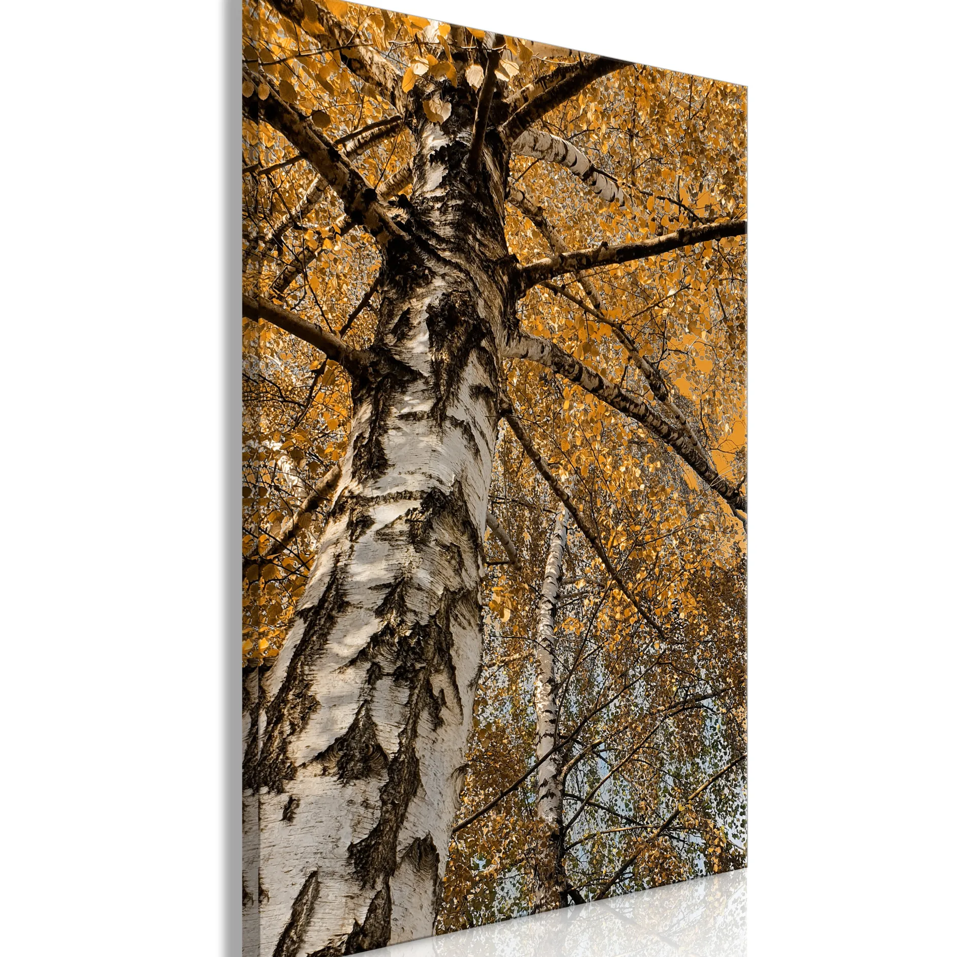 Kunstdruck auf Leinwand 'Autumn Colours Vertical'
