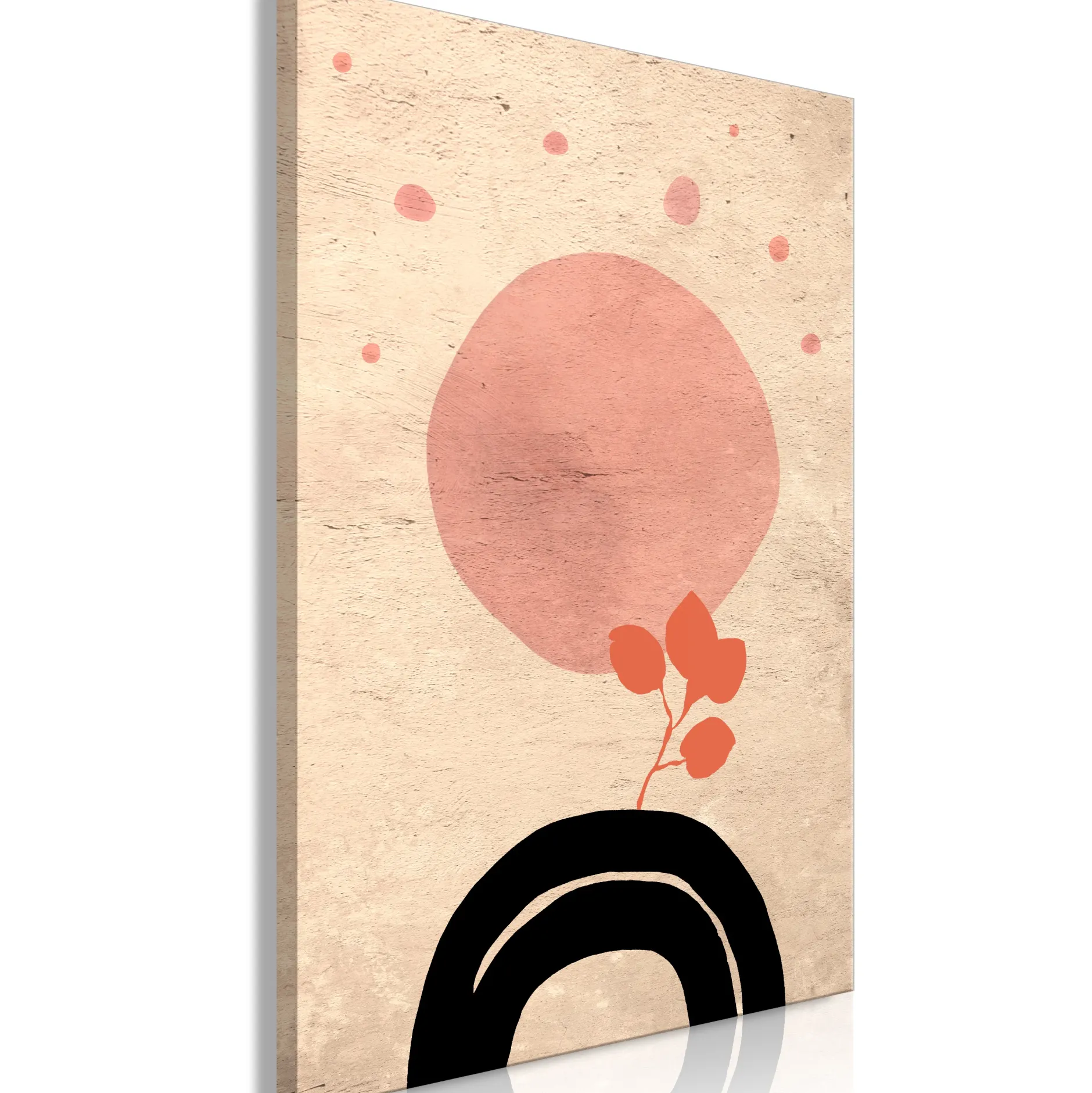 Kunstdruck auf Leinwand 'Circular Bridge Vertical'