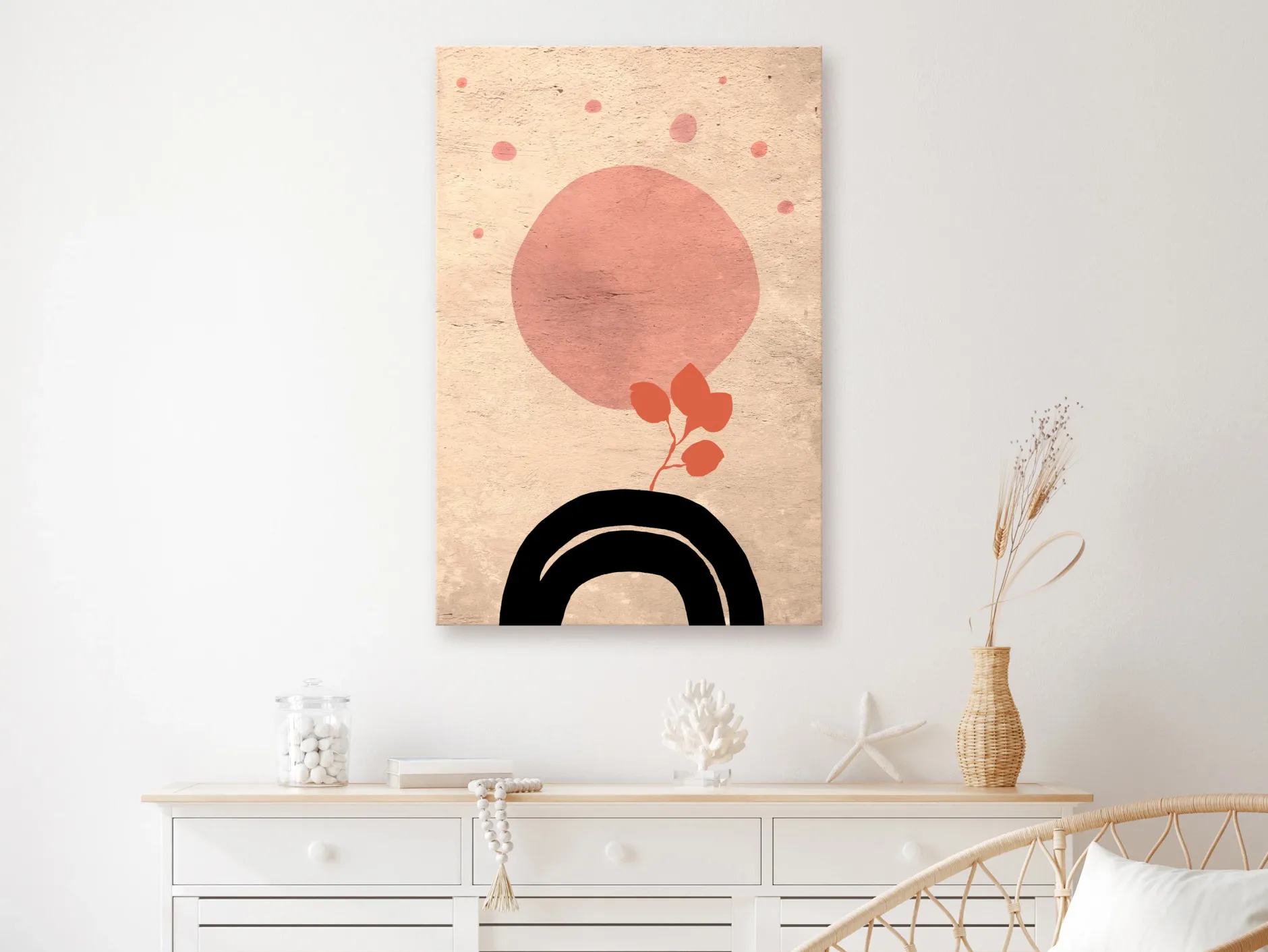 Kunstdruck auf Leinwand 'Circular Bridge Vertical'