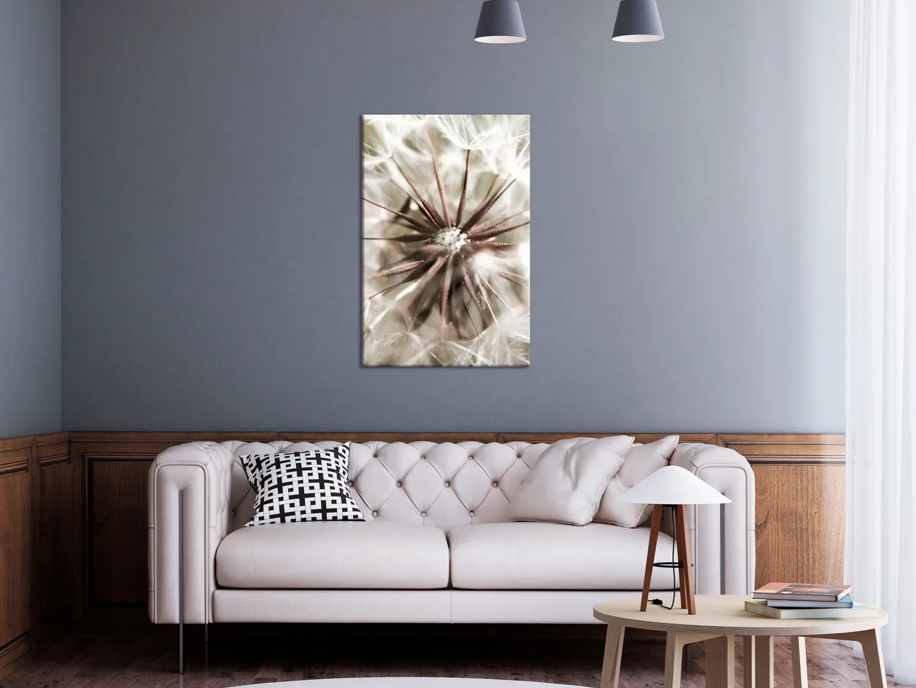 Kunstdruck auf Leinwand 'Closeness to Nature Vertical'
