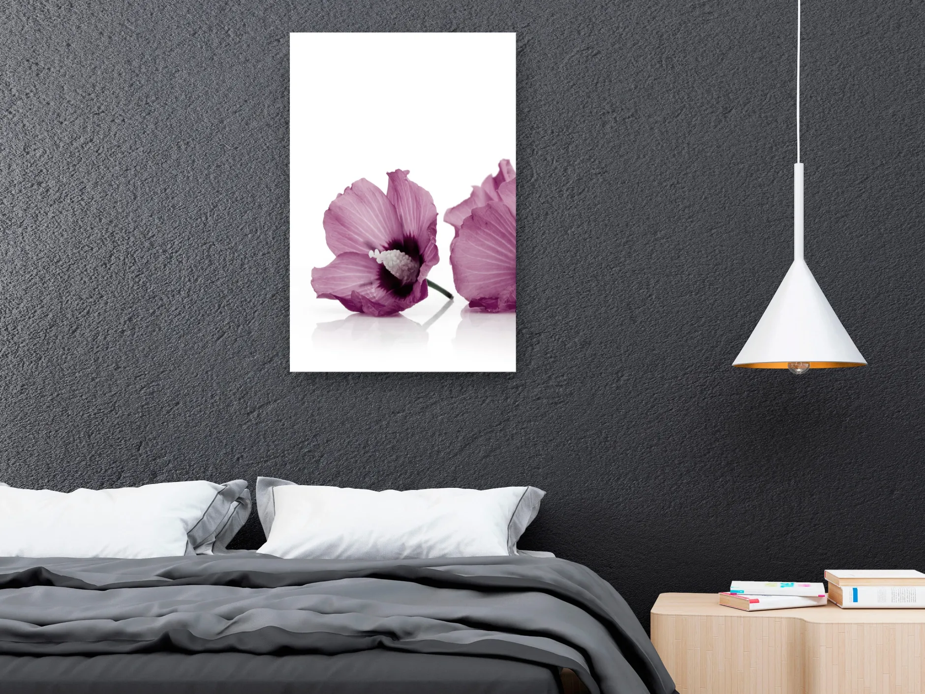 Kunstdruck auf Leinwand 'Close to Each Other Vertical'