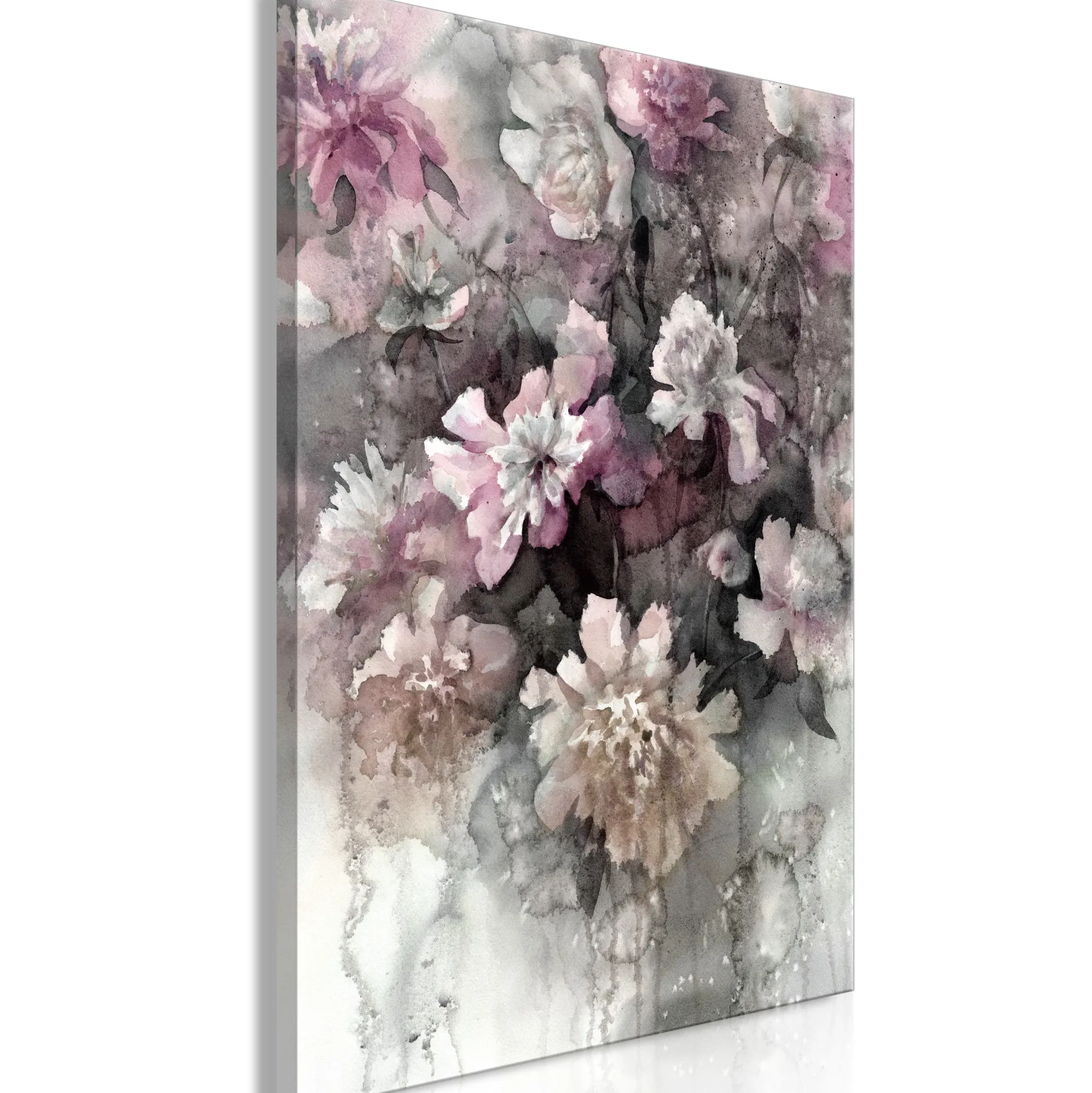 Kunstdruck auf Leinwand 'Colored Feeling Vertical'