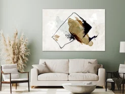 Kunstdruck auf Leinwand 'Composition of Feelings Wide'