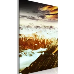 Kunstdruck auf Leinwand 'Copper Mountains Vertical'
