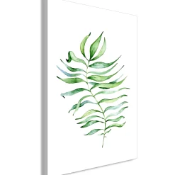 Kunstdruck auf Leinwand 'Dancing Leaf Vertical'