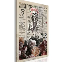 Kunstdruck auf Leinwand 'Death and Wine Vertical'