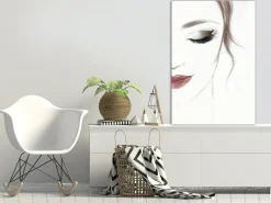 Kunstdruck auf Leinwand 'Delicate Beauty Vertical'
