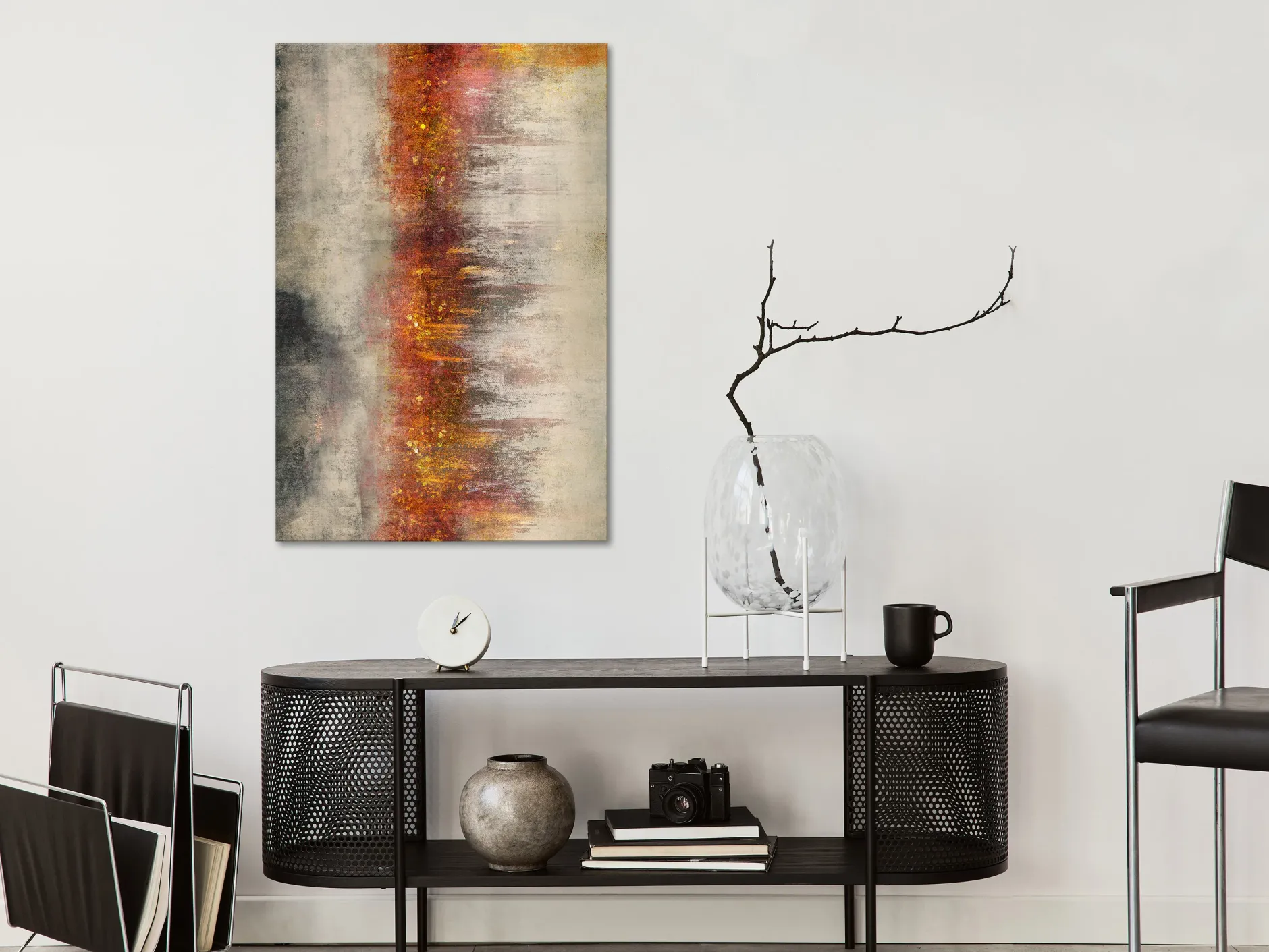 Kunstdruck auf Leinwand 'Discovery Vertical'