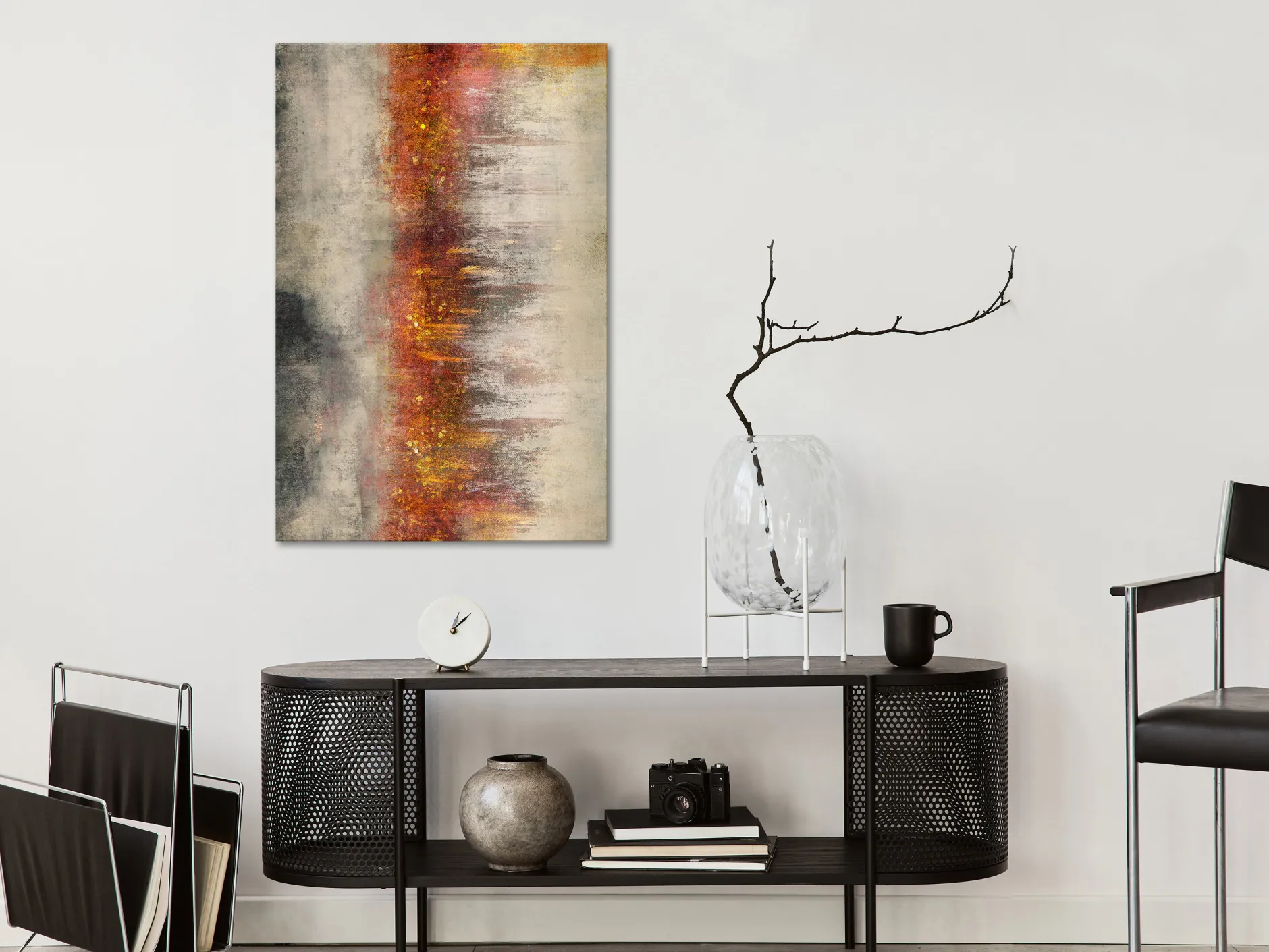 Kunstdruck auf Leinwand 'Discovery Vertical'