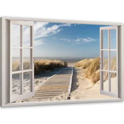 Kunstdruck auf Leinwand 'Dune View'