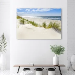 Kunstdruck auf Leinwand 'Dune Peace'
