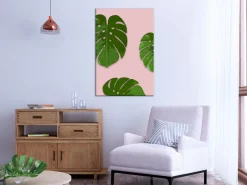 Kunstdruck auf Leinwand 'Exotic Fragment Vertical'