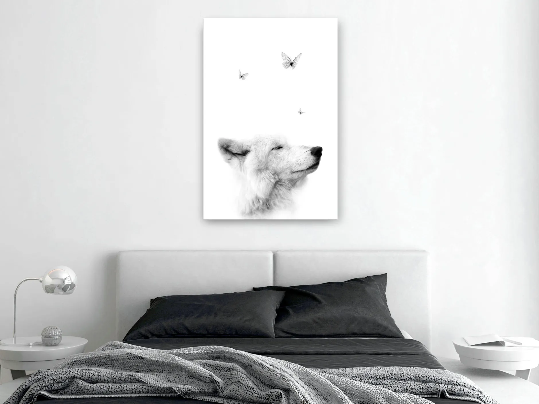 Kunstdruck auf Leinwand 'Gentle Dream Vertical'