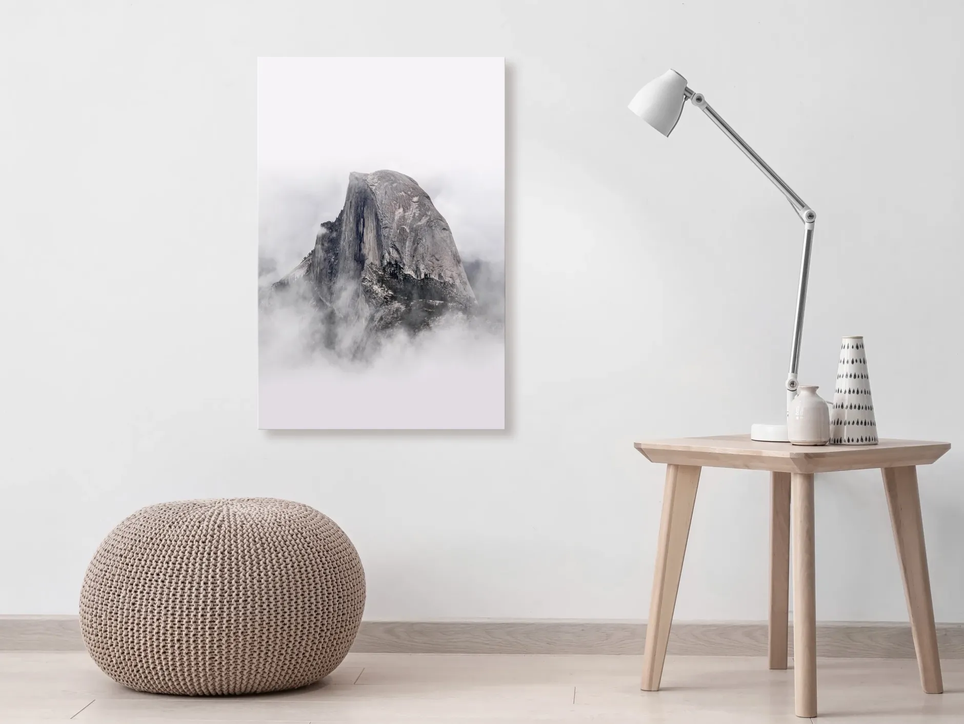 Kunstdruck auf Leinwand 'Half Dome Vertical'