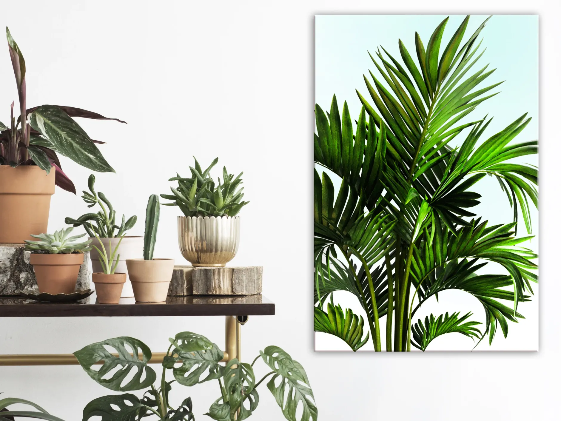 Kunstdruck auf Leinwand 'Holidays in Tunisia Vertical'