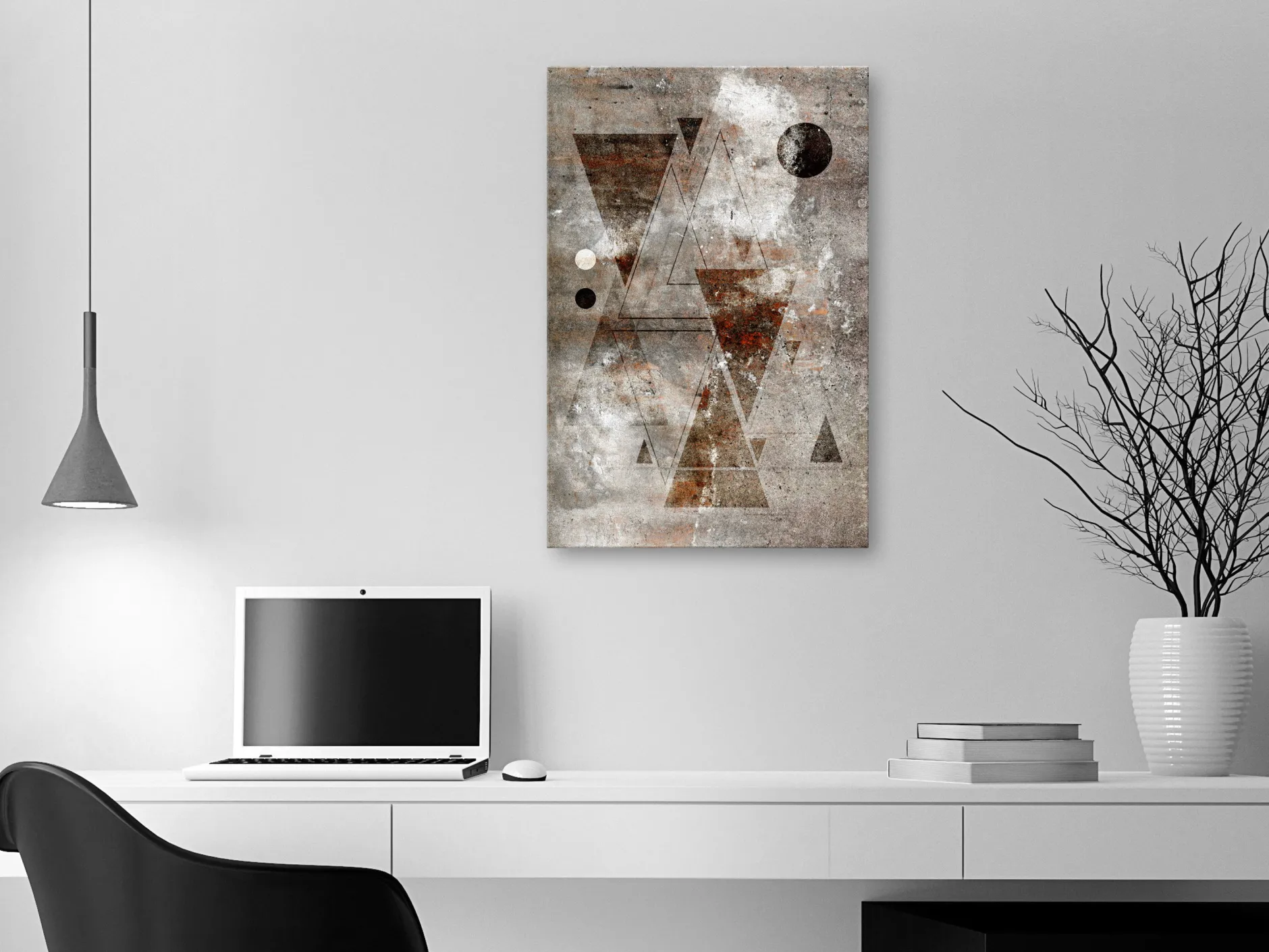 Kunstdruck auf Leinwand 'Horoscope Vertical'